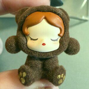 POP BEAN SkullPanda Little Bear - MINI Figurine Pajama Dressing POP MART